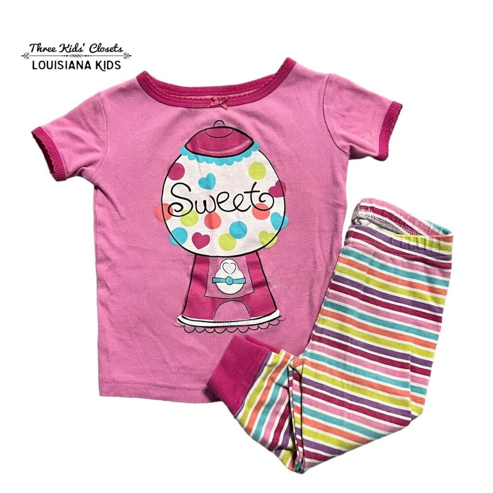 Koala Kids 12m Bubble Gum Dispenser Pajamas